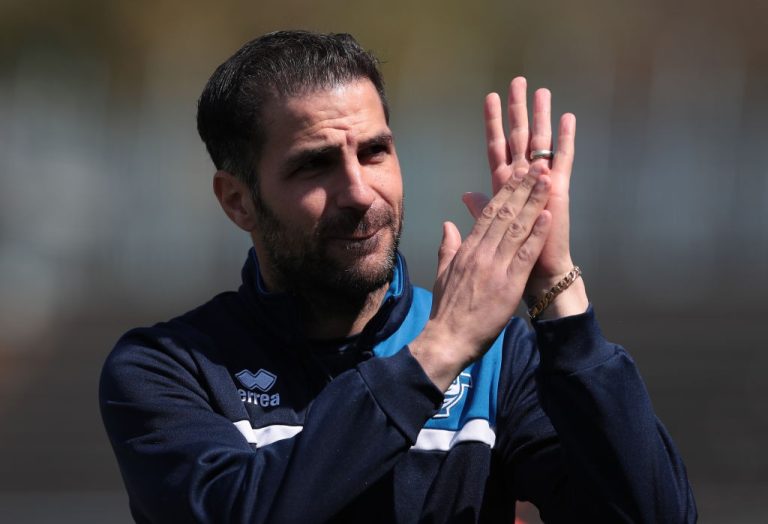 Primeiro time de Fàbregas como treinador sobe à 1ª divisão na Itália