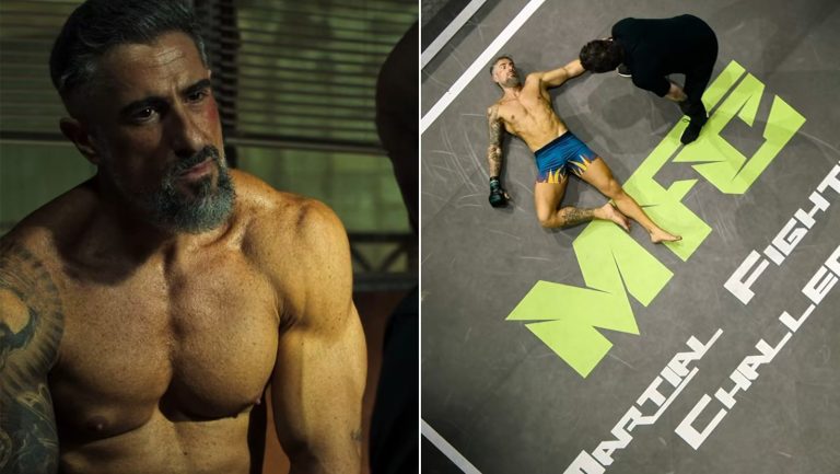 Marcos Mion surge como lutador de MMA e mostra corpo trincado em trailer de novo filme